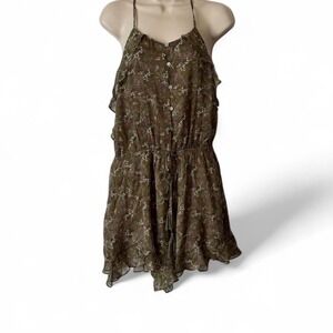 Floral‎ Chiffon Romper